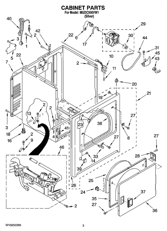 Diagram for MGDC500VW1