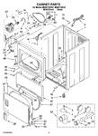 Diagram for 02 - Cabinet Parts