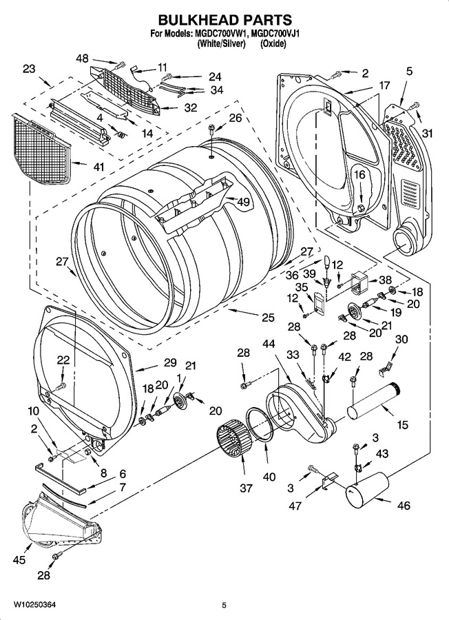 Diagram for MGDC700VW1