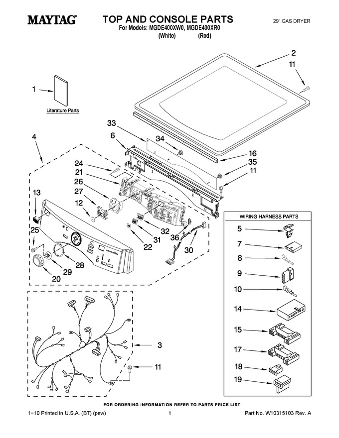 Diagram for MGDE400XR0