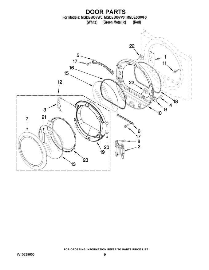 Diagram for MGDE500VW0