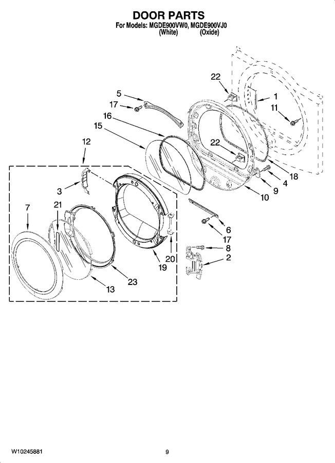 Diagram for MGDE900VJ0