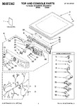 Diagram for 01 - Top And Console Parts