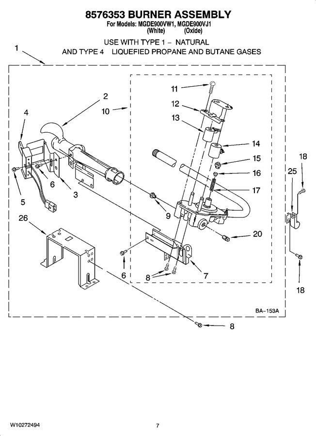 Diagram for MGDE900VW1