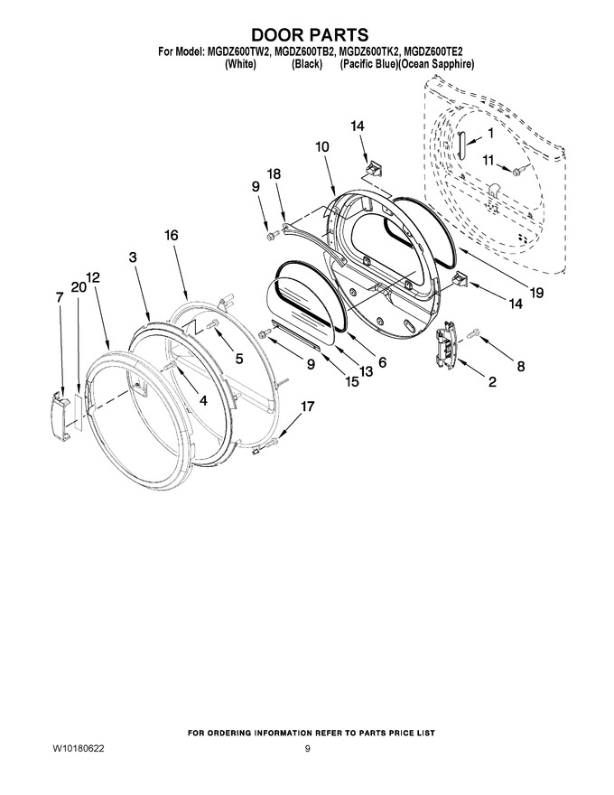 Diagram for MGDZ600TK2