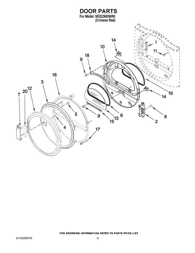 Diagram for MGDZ600WR0