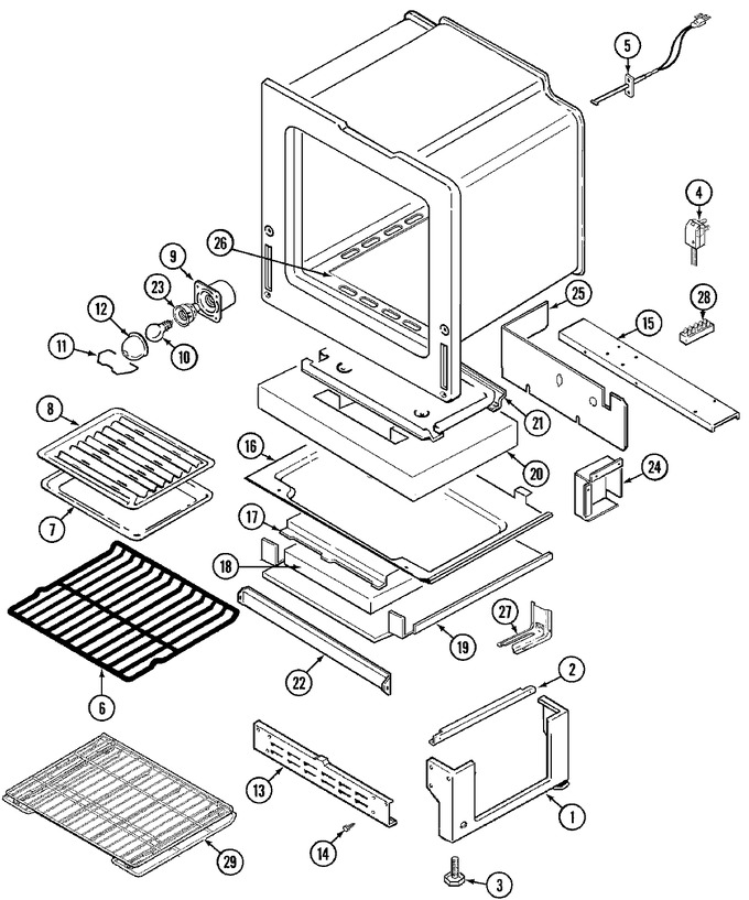 Diagram for MGR5775ADW