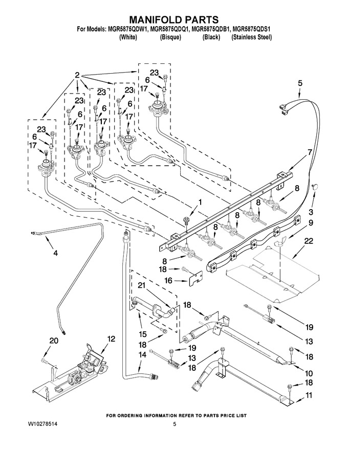 Diagram for MGR5875QDW1