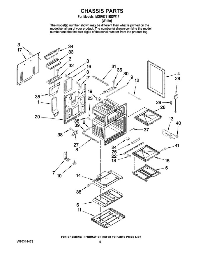 Diagram for MGR6751BDW17