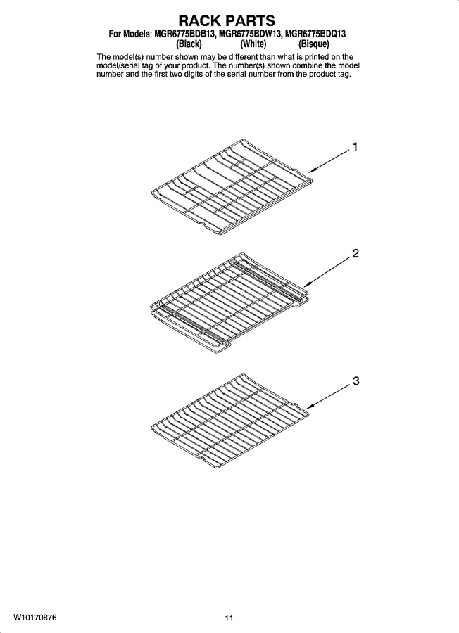 Diagram for MGR6775BDQ13