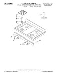 Diagram for 01 - Cooktop Parts