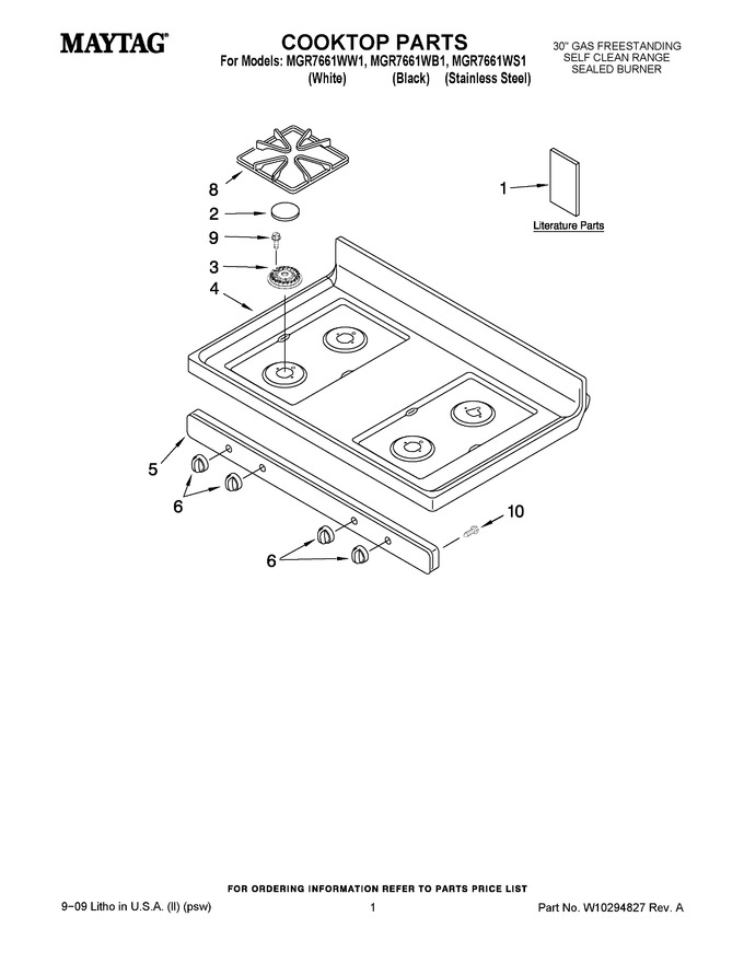 Diagram for MGR7661WW1