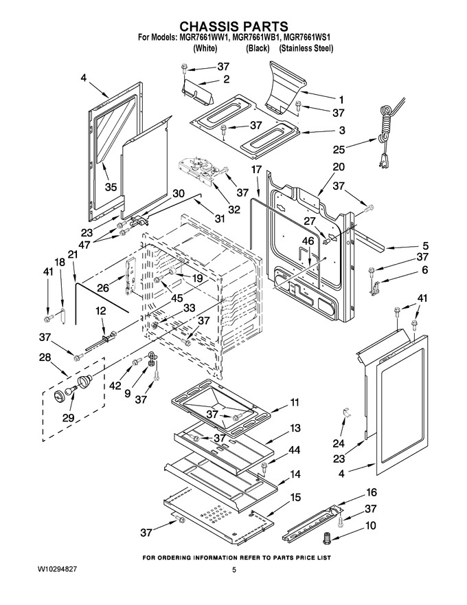 Diagram for MGR7661WB1