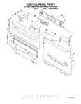 Diagram for 02 - Control Panel Parts