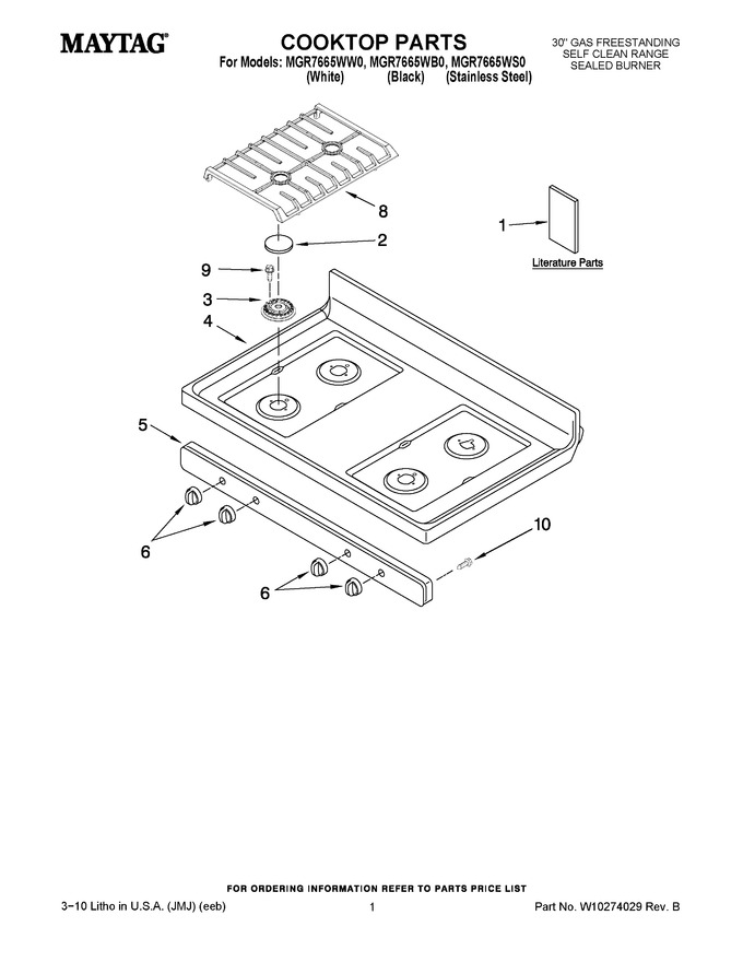 Diagram for MGR7665WB0