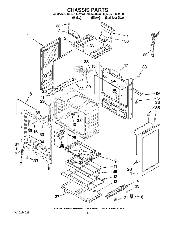 Diagram for MGR7665WS0