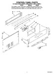 Diagram for 02 - Control Panel Parts