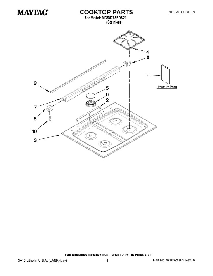 Diagram for MGS5775BDS21