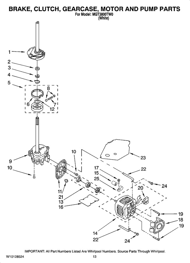 Diagram for MGT3800TW0