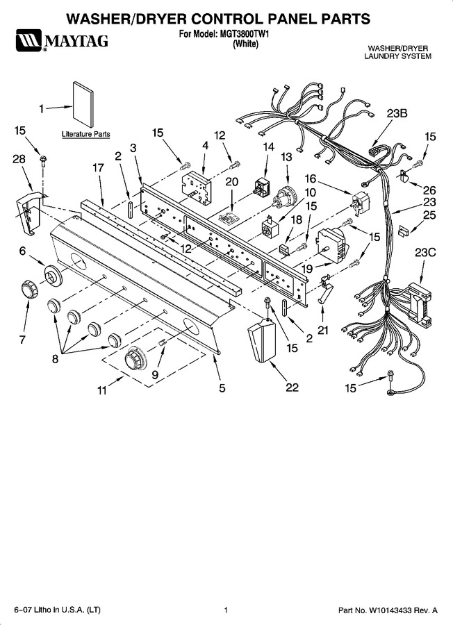 Diagram for MGT3800TW1