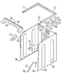 Diagram for 01 - Cabinet-front (lower)