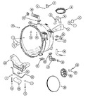 Diagram for 13 - Outer Tub (washer)