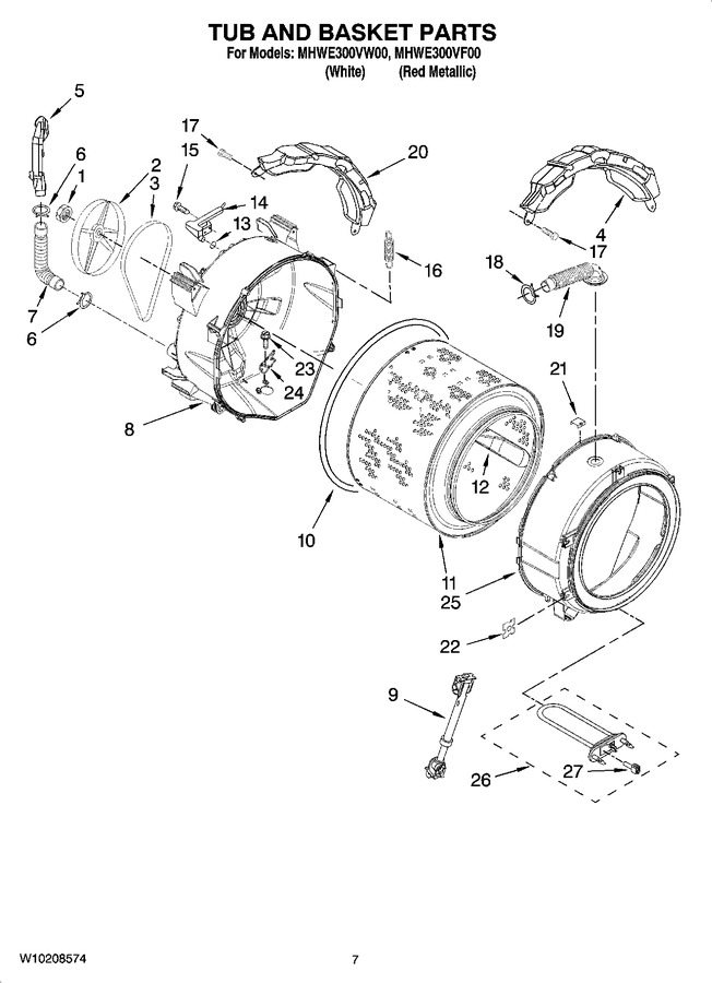 Diagram for MHWE300VF00