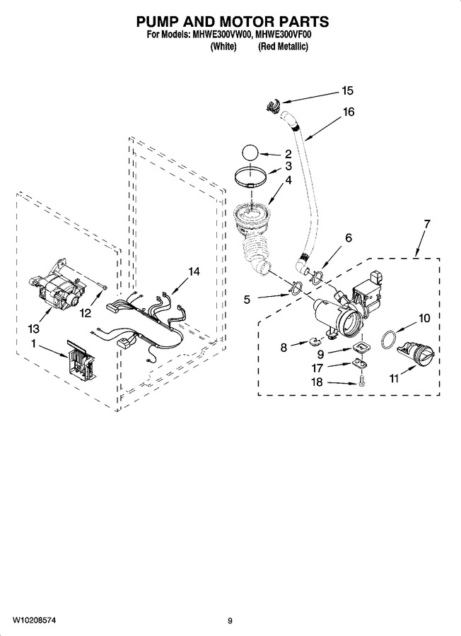 Diagram for MHWE300VW00