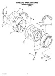 Diagram for 05 - Tub And Basket Parts