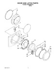 Diagram for 02 - Door And Latch Parts