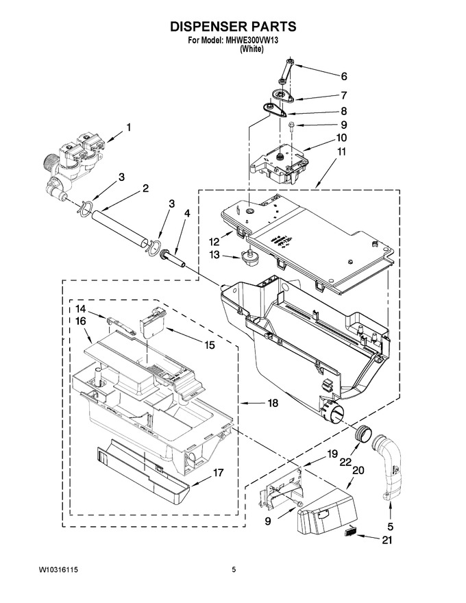 Diagram for MHWE300VW13