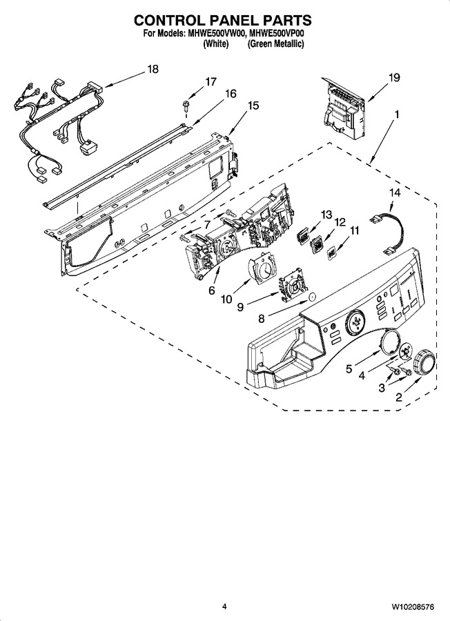 Diagram for MHWE500VW00