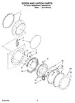 Diagram for 02 - Door And Latch Parts