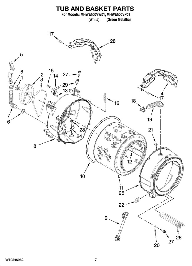 Diagram for MHWE500VW01