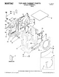 Diagram for 01 - Top And Cabinet Parts