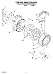 Diagram for 05 - Tub And Basket Parts