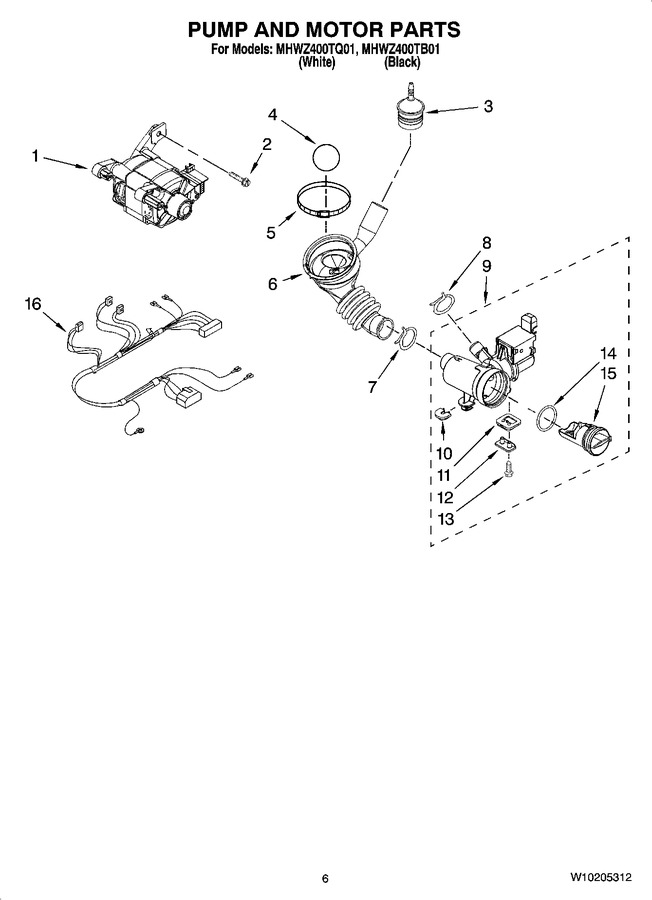 Diagram for MHWZ400TQ01