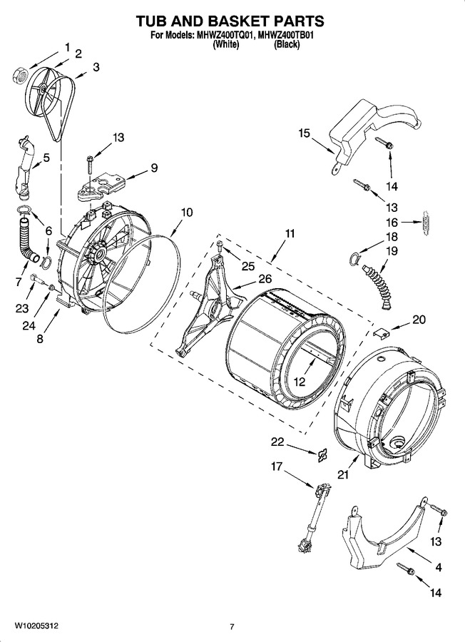 Diagram for MHWZ400TQ01