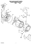 Diagram for 06 - Tub And Basket Parts, Optional Parts (not Included)