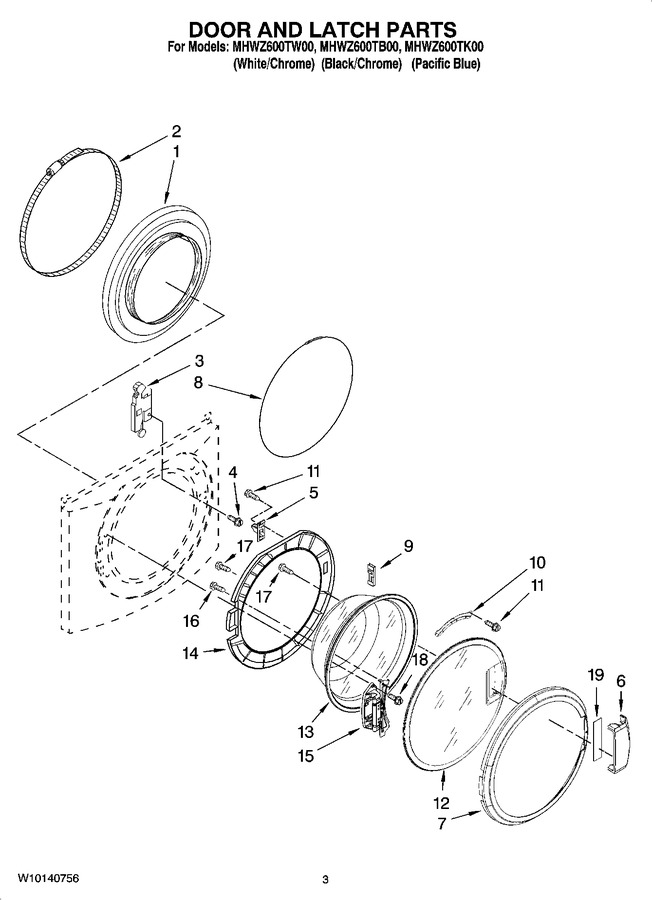 Diagram for MHWZ600TW00