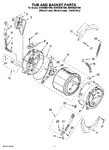 Diagram for 06 - Tub And Basket Parts, Optional Parts (not Included)