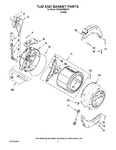 Diagram for 06 - Tub And Basket Parts