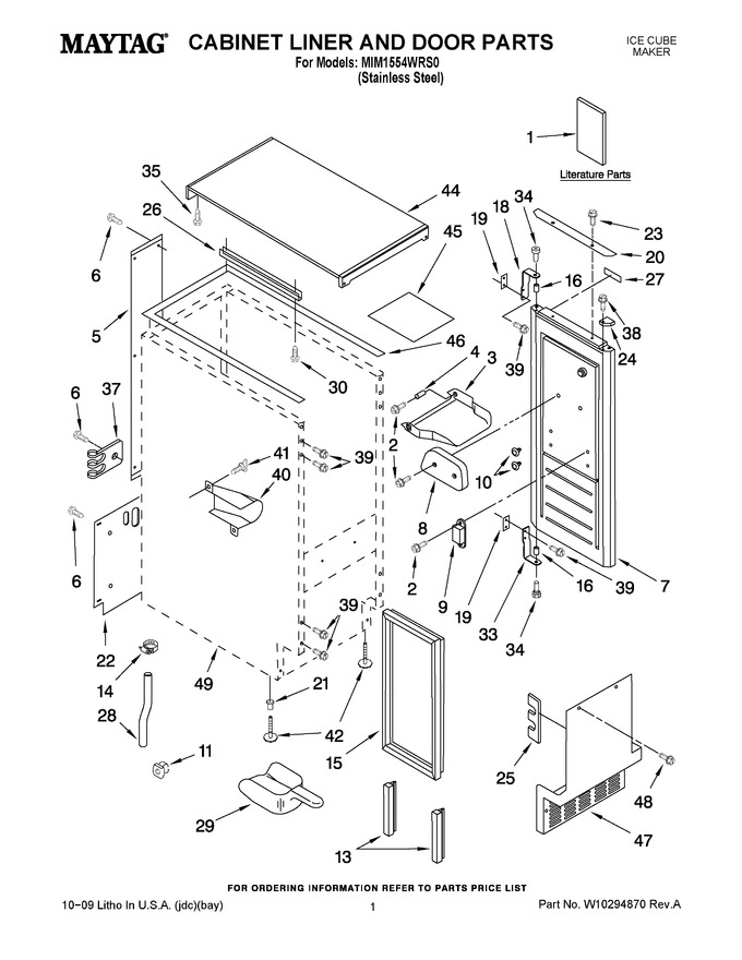 Diagram for MIM1554WRS0