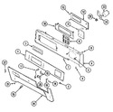 Diagram for 01 - Control Panel (dryer)