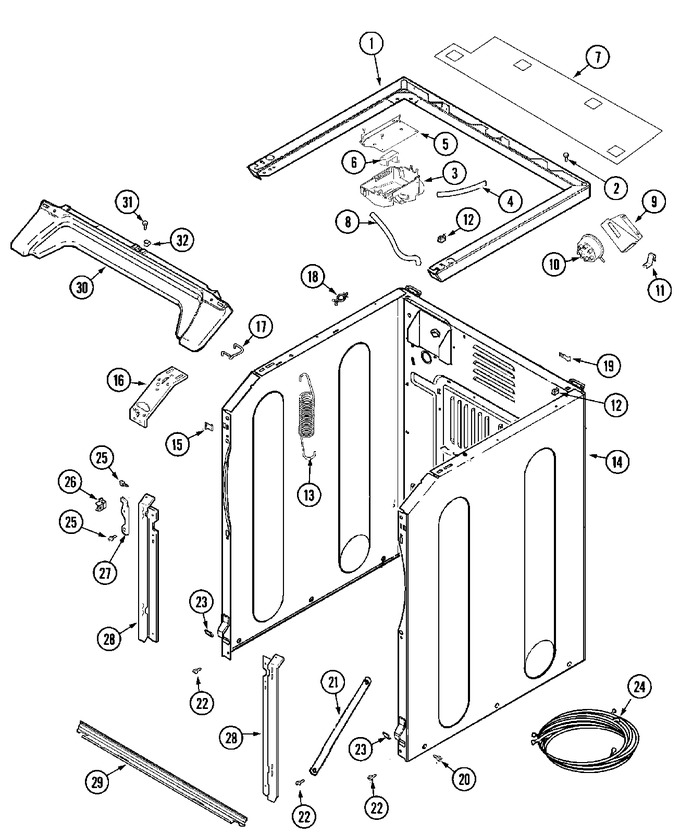 Diagram for MLE19PDAZW