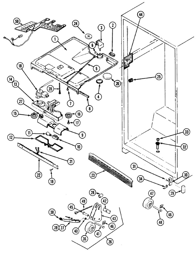 Diagram for RTC1500CAL (BOM: DH02B)