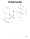 Diagram for 02 - Cabinet And Air Flow Parts