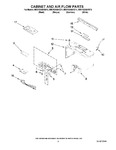 Diagram for 02 - Cabinet And Air Flow Parts