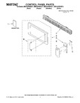 Diagram for 01 - Control Panel Parts