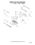 Diagram for 02 - Cabinet And Air Flow Parts